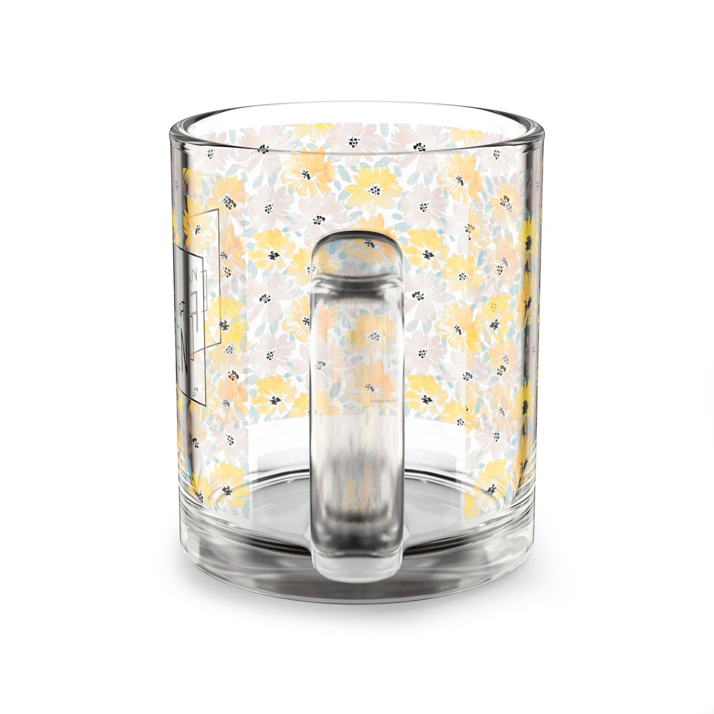 Not Perfect Just Forgiven - Glass Coffee Cup