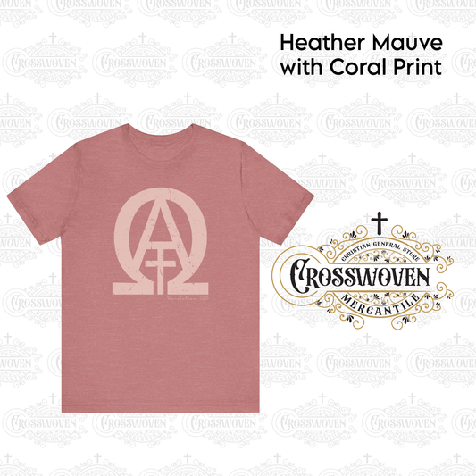 He is the Alpha and Omega - Scripture T-Shirt
